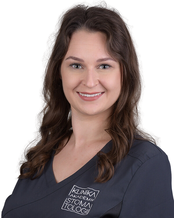 Lek. dent. Marta Badeńska. Klinika Akademii Stomatologii w Łodzi