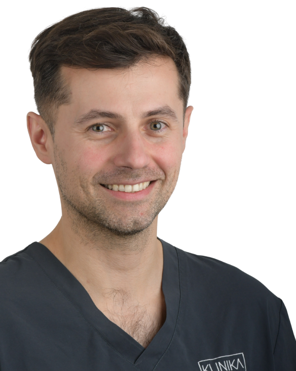 Dr Tomasz Gmyrek, Chirurg Szczękowo Twarzowy. Klinika Akademii Stomatologii w Łodzi