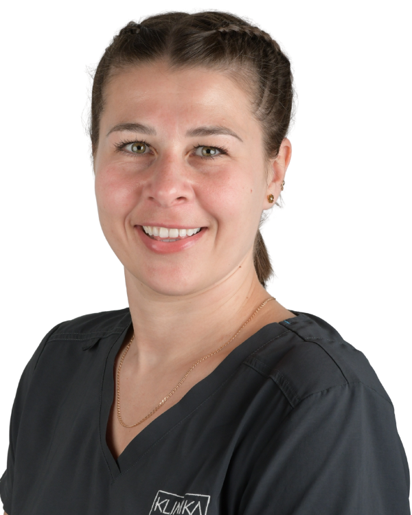 Daria Zielińska asystentka stomatologiczna. Klinika Akademii Stomatologii w Łodzi