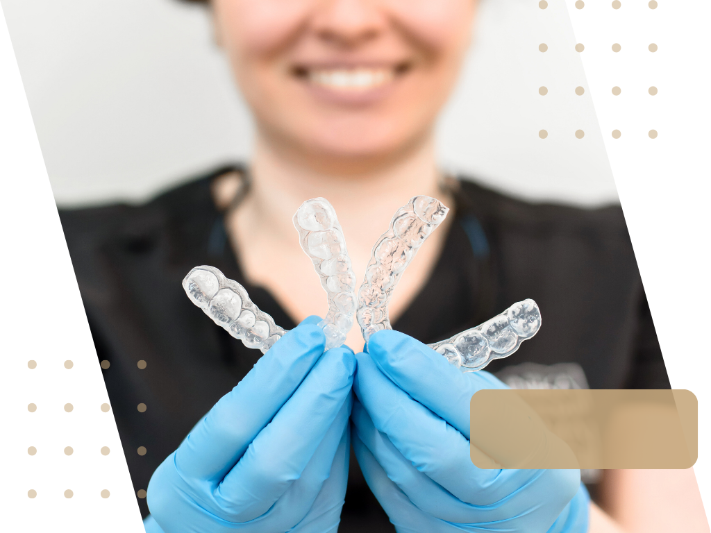 Nakładki prostujące zęby. Klinika Akademii Stomatologii w Łodzi