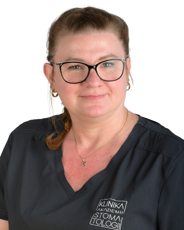 Asystentka Stomatologiczna Kinga Stasiak. Klinika Akademii Stomatologii w Łodzi